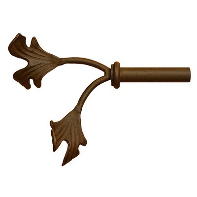 Orion Ornamental Iron  Inc 408 Iron Art Finial Shown in Naturelle Color