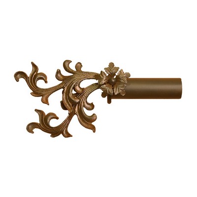 Orion Ornamental Iron  Inc 507 Iron Art Finial Shown in Naturelle Color