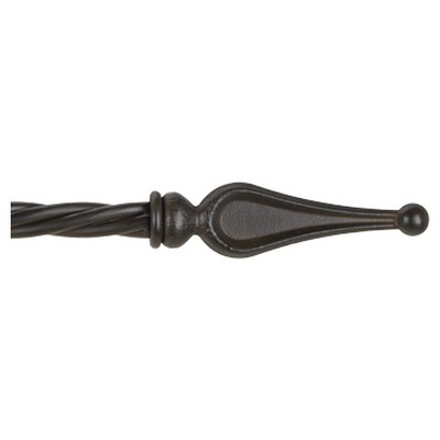 Orion Ornamental Iron  Inc 557 Iron Art Finial Shown in Naturelle Color