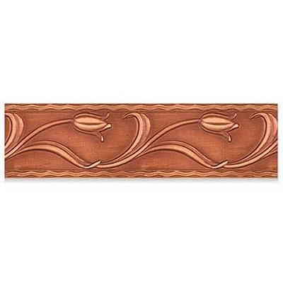 Orion Ornamental Iron  Inc Tulip Single Metal Cornice (Finish C) 