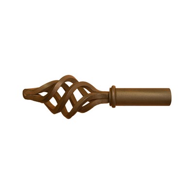 Orion Ornamental Iron  Inc 905 Iron Art Finial Shown in Naturelle Color