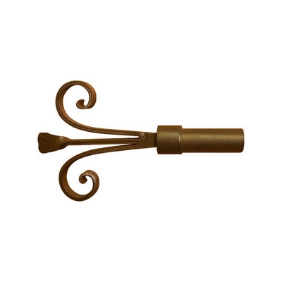 Orion Ornamental Iron  Inc 910 Iron Art Finial Shown in Naturelle Color
