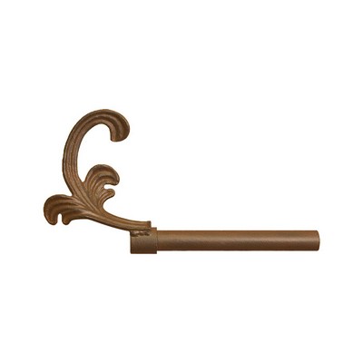 Orion Ornamental Iron  Inc 927 Iron Art Finial Shown in Naturelle Color