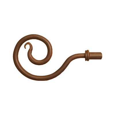 Orion Ornamental Iron  Inc 944 Iron Art Finial Shown in Naturelle Color