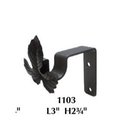Orion Ornamental Iron  Inc Leaf Bracket 