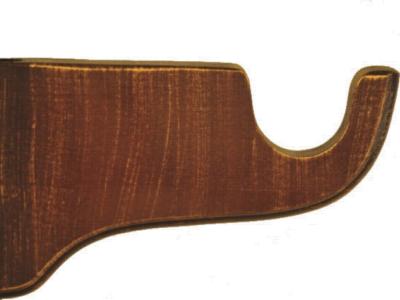 Finestra Flushmount Extended Bracket for 2in Shown in Old World Gold