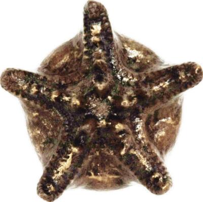 Finestra Starfish Endcap Shown in Old World Gold
