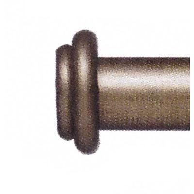 Coco Deco End Cap Double Rod Set 189in to 216in 