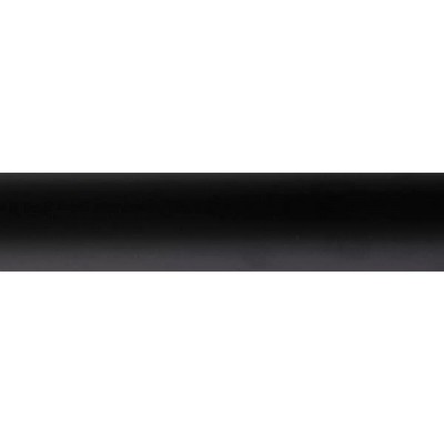 Aria Metal Aria Metal Pole 1 1/8 Diameter 12ft Matte Black Matte Black
