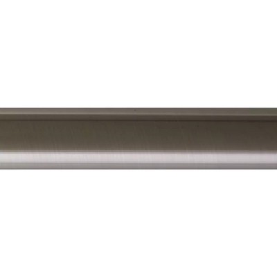 Aria Metal Aria Metal Pole 1 1/8 Diameter 4ft Brushed Black Nickel Brushed Black Nickel