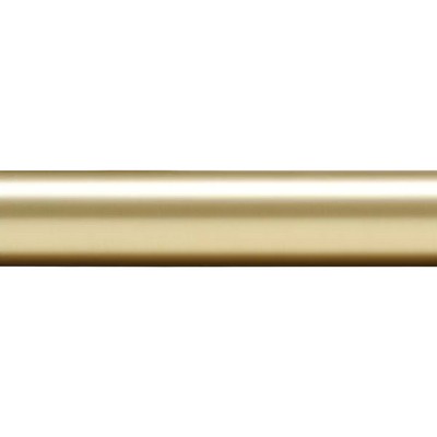 Aria Metal Aria Metal Pole 1 1/8 Diameter 4ft Satin Gold Satin Gold