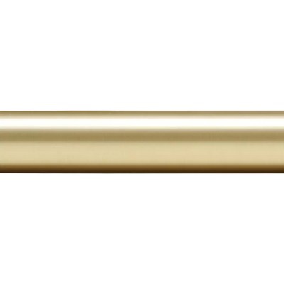 Aria Metal Aria Metal Pole 1 1/8 Diameter 6ft Satin Gold Satin Gold