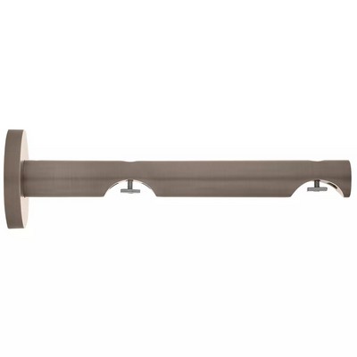 Aria Metal H-Rail Double Wall Bracket Antique Pewter