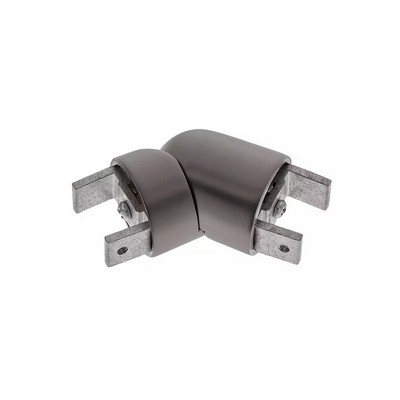 Aria Metal H-Rail Elbow Iron Copper