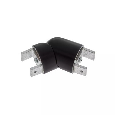 Aria Metal H-Rail Elbow Satin Black