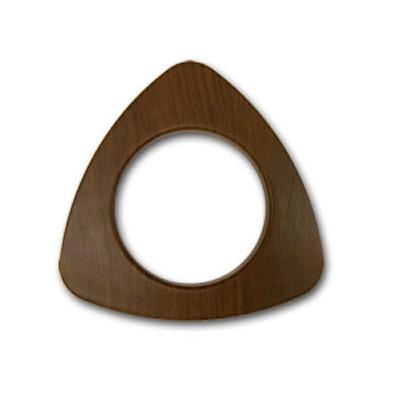 Rowley Dark Wood Triangle Snap Together Grommets 