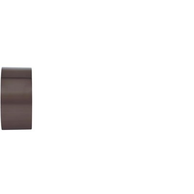 Aria Metal Plain End Cap Iron Copper Iron Copper
