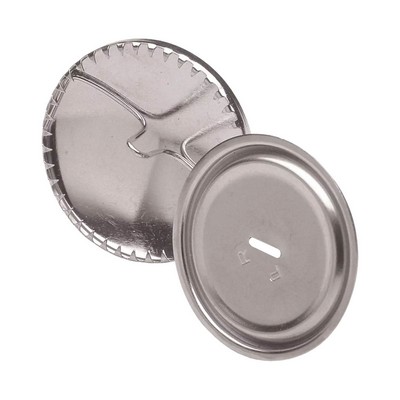 Rowley Snap Together Button Forms Nickel Plated Brass