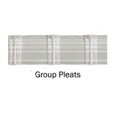Rowley Drapery Header Group Pleats