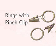 Royal American Wallcraft Ring with Pinch Clip -10 per pkg 