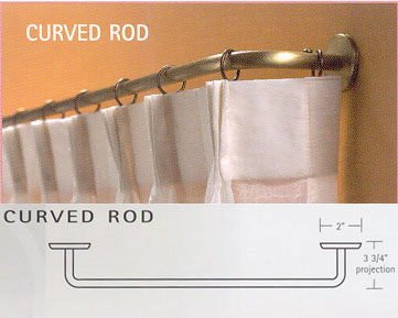 Royal American Wallcraft Decorative Curved Rod 