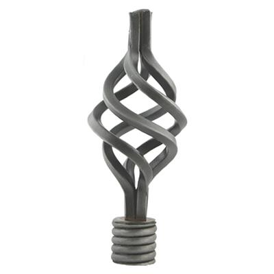 Vesta Corsica Finial Shown in English Pewter