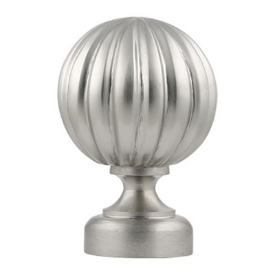 Vesta Techno Topia Fidelio Finial Brushed Nickel