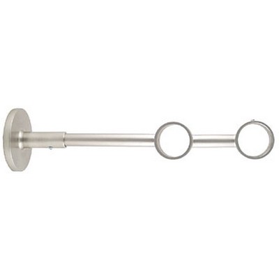 Vesta Double Bracket CONTEMPO Shown in Brushed Nickel