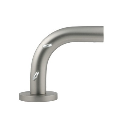 Vesta Incurve Elbow Bracket Brushed Nickel