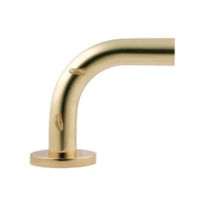 Vesta Incurve Elbow Bracket Polished Brass