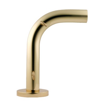 Vesta Incurve Elbow Bracket Extended Projection Polished Brass