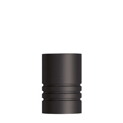 Vesta Techno Topia Notched Cylinder Finial Black