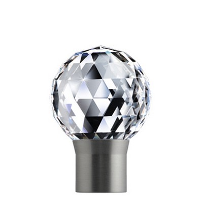 Vesta Techno Topia Bella Finial Brushed Nickel