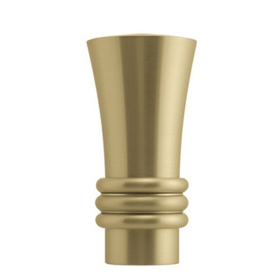 Vesta Finial CAPRICCIO Brushed Brass