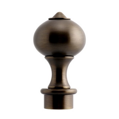 Vesta Finial VESUVIO Antique Brass