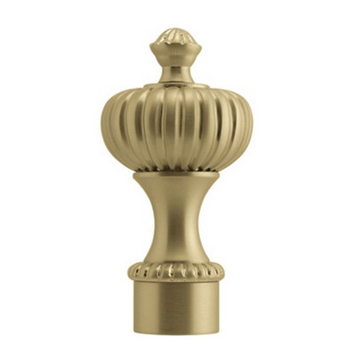 Vesta Finial ROMEO Brushed Brass