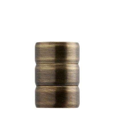 Vesta Finial ROLLER Antique Brass