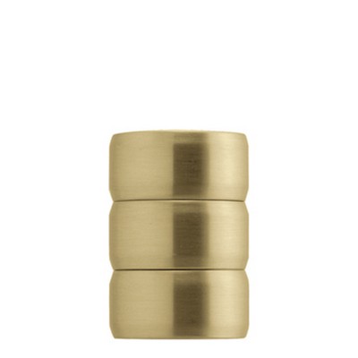 Vesta Finial ROLLER Brushed Brass