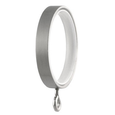 Vesta Flat Ring w/eye & insert Brushed Nickel