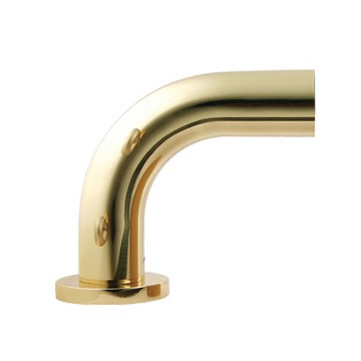 Incurve Elbow Bracket Polished Brass Vesta Incurve Elbow Bracket Polished Brass