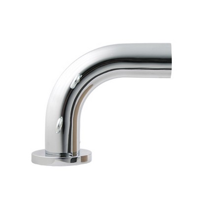 Vesta Incurve Elbow Bracket Polished Chrome