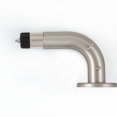 Vesta Lunar Elbow Bracket Short Brushed Nickel