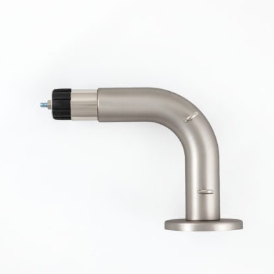 Vesta Lunar Elbow Bracket Medium Brushed Nickel