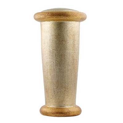 Vesta Finial FRASER Antique Silver with Rust Base Coat/Antique Gold wi