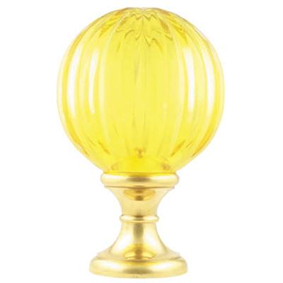 Vesta Crystal Finial 