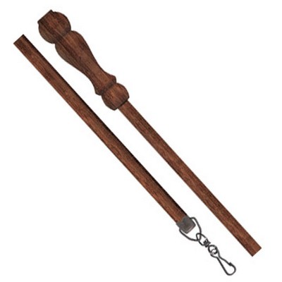 Vesta 49 Wood Baton Shown in Mahogany