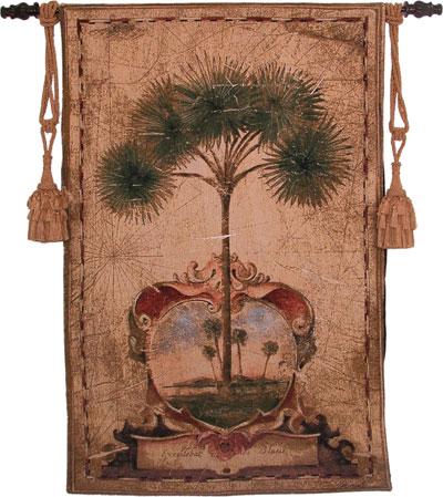 Fine Art Tapestries Sunrise Palm 