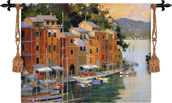 Fine Art Tapestries Portofino View 