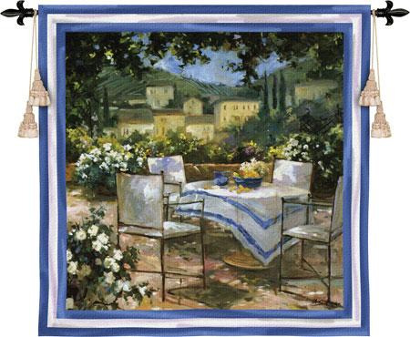 Fine Art Tapestries Tuscany Terrace 