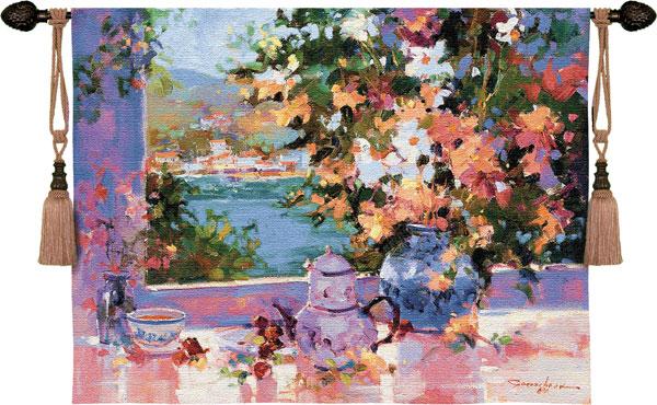 Fine Art Tapestries Window View 